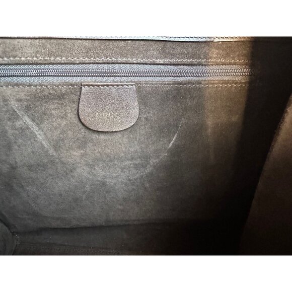 Gucci Dark Brown Leather Handbag - Picture 10 of 15